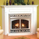 American Hearth 36-inch Jefferson Deluxe White Mantel EMBC3SW