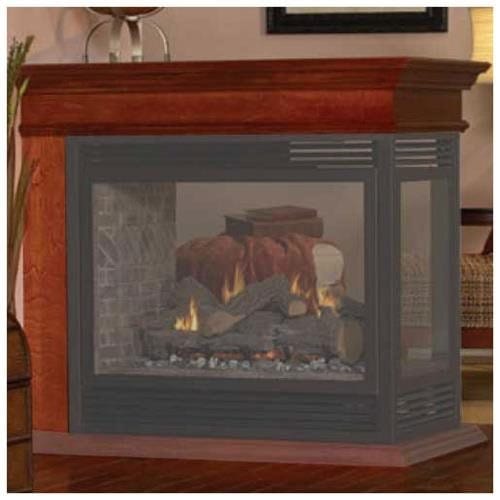 American Hearth Cherry Peninsula Mantel Top EMPTC