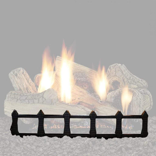 American Hearth 24 inch Black Decorative Cast Grate DCG24BL