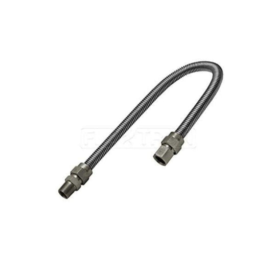 American Hearth 24 inch Flexible Stainless Steel Gas Line GF24