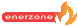Enerzone Solution 1.7 wood stove with modern design and glass door
