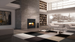 Valcourt Waterloo Square Faceplate Wood Fireplace - FP15