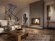 Valcourt Contemporary Refractory Moulded Brick Panels For Valcourt Frontenac Wood Fireplace - VA11071M