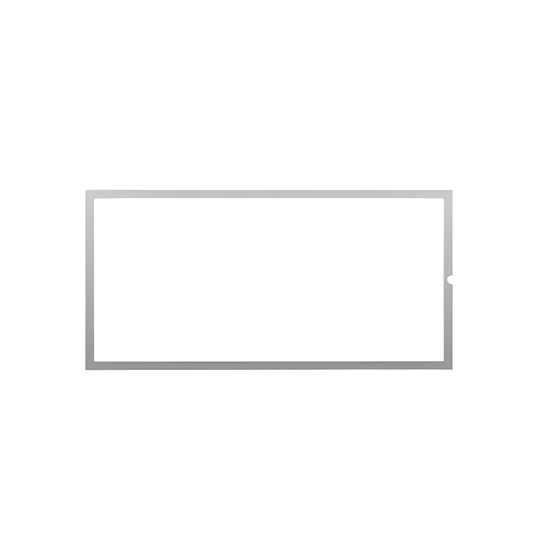 Valcourt  Brushed Nickel Door Overlay For Valcourt Lafayette IIS Fireplace - VA10RES40