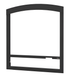 Valcourt Black Arched Faceplate For Valcourt Lafayette II Fireplace - VA10FA07