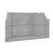 Valcourt Contemporary Moulded Refractory Brick Panels For Valcourt Antoinette Wood Fireplace - VA7071M