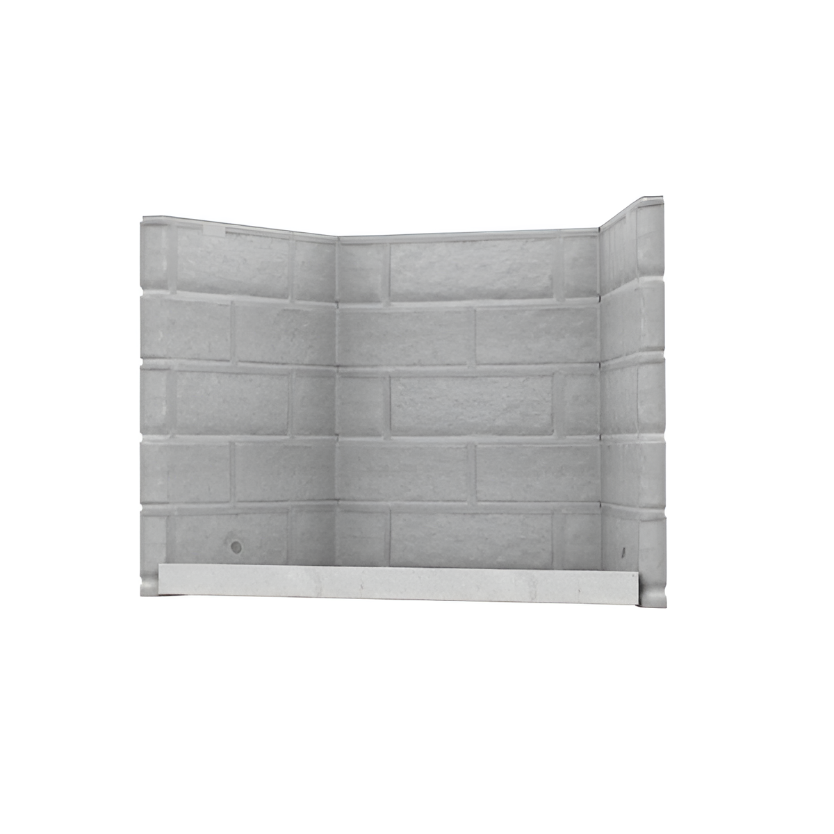 Valcourt Classic Moulded Refractory Brick Panels For Valcourt Antoinette Wood Fireplace - VA7071BR